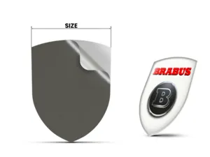 Brabus Pegatinas Ventana Personalizadas Resistentes Alta Calidad